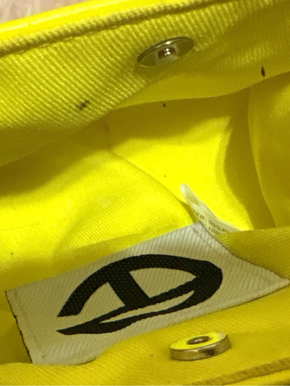 Bright Yellow Mini Shoulder Crossbody Bag โ Includes Dust Bag - Picture 7 of 7